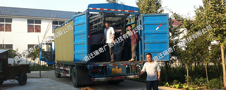 西安仿古公交候車亭發貨